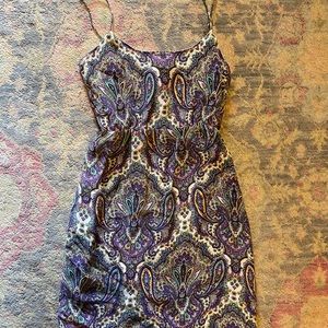 floral, paisley j crew dress